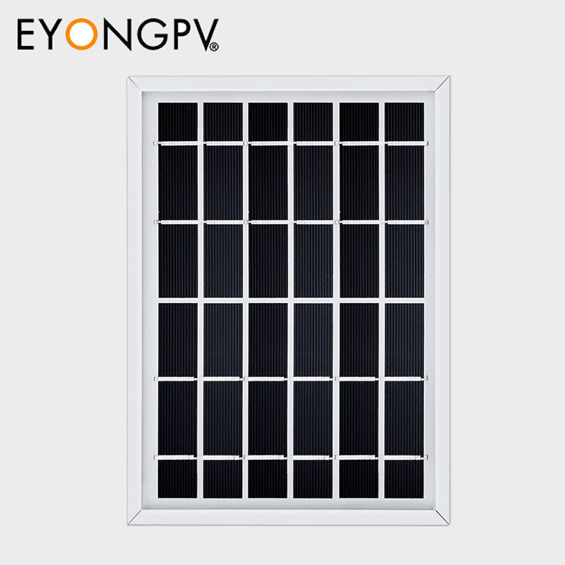 3W Custom Mono Glass Mini Monitor Light Solar Panel