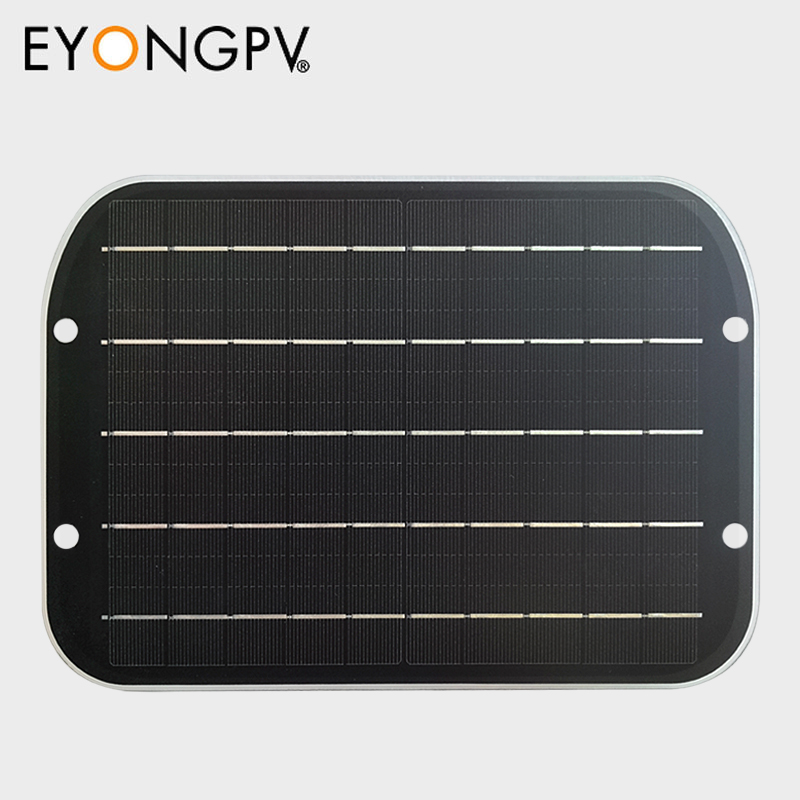 6W-5V Custom Mono ETFE Mini Bike Lamp Light Solar Panel